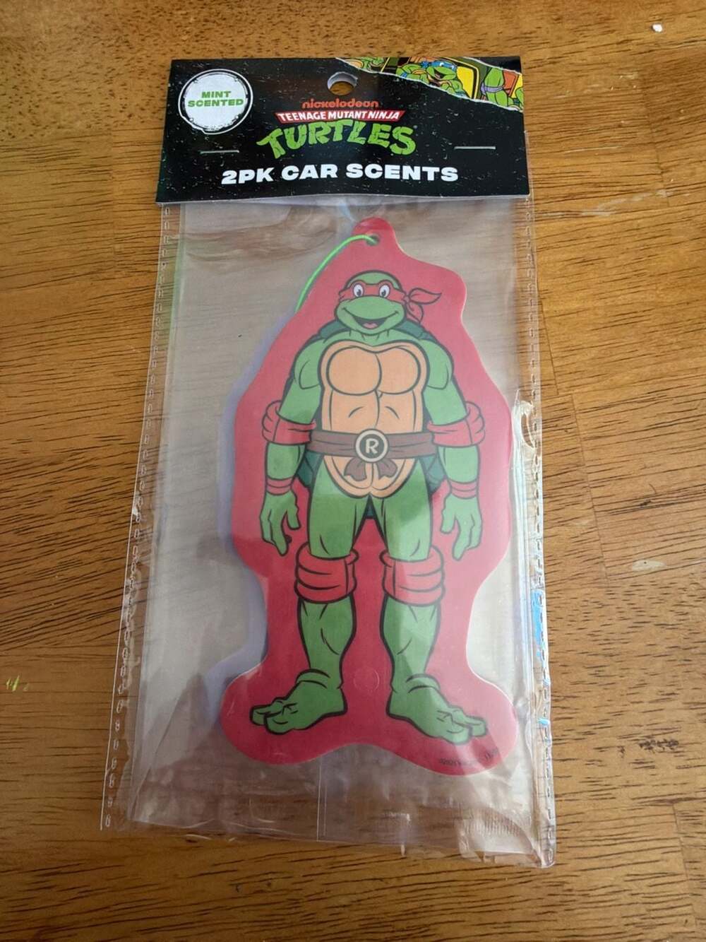 Nickelodeon Teenage Mutant Ninja Turtles 2PK Mint Scented Car Air Fresheners